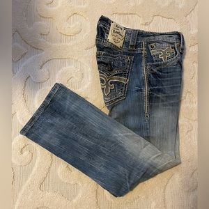 Mens Rock Rivival Jean Size 31